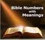 bible numbers with meanings